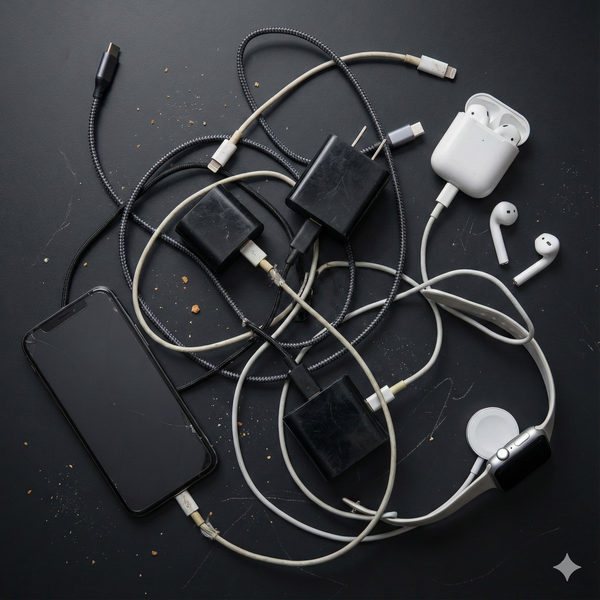 🔌Cable Clutter Everywhere