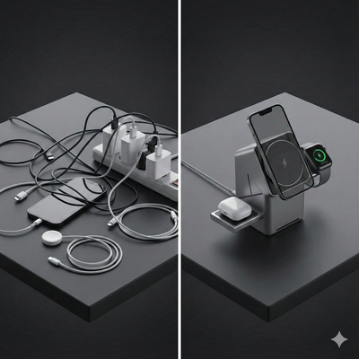 FlowCharge 3-in-1 For Apple Devices